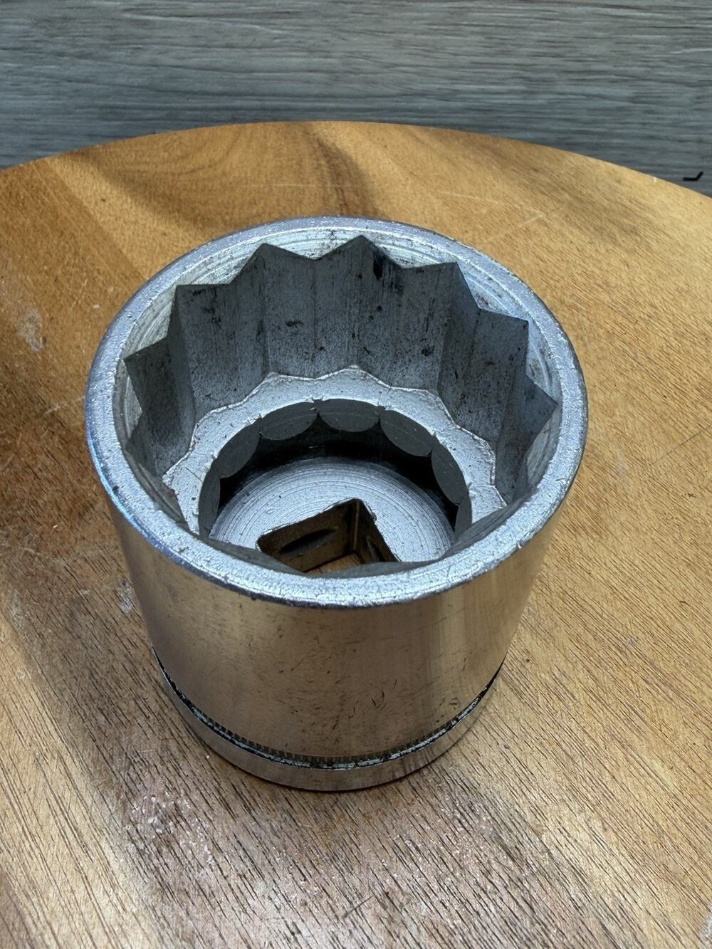 VTG Duro Chrome No 4156 1 7/8” Socket 1/2” Drive 12pt USA